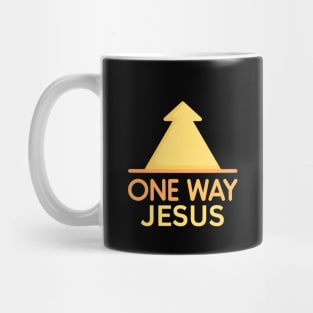 One Way Jesus | Christian Mug